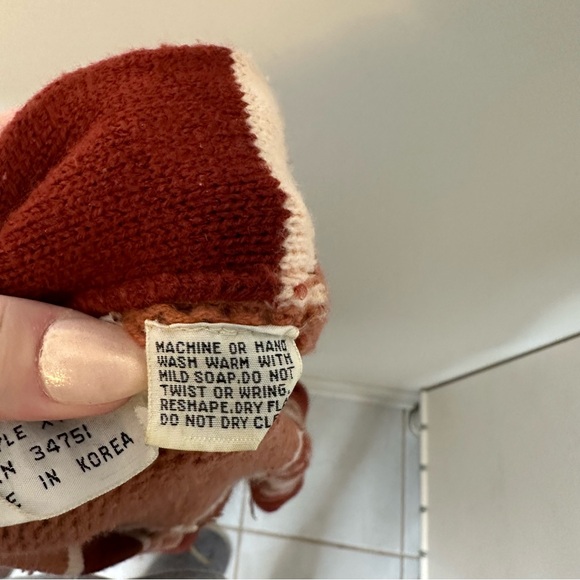 Vintage 70s Aztec Knit Belted Cardigan Sweater Size Medium - Picture 7 of 9